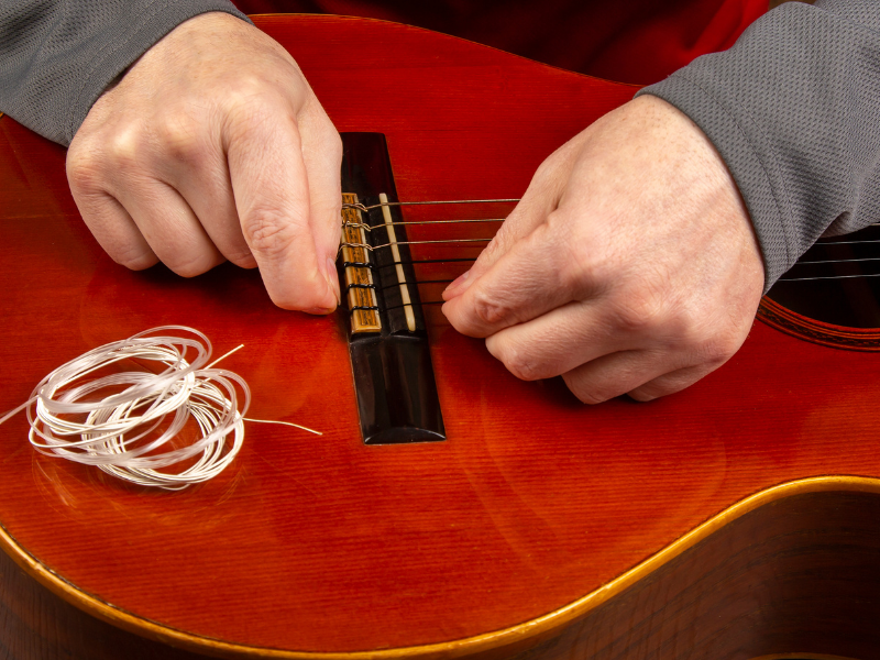 How to Restring an Acoustic Guitar