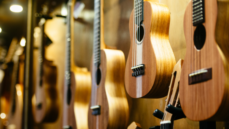 types of ukuleles